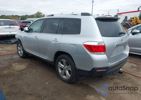2012 Toyota Highlander Limited V6 z USA, uszkodzony, nr VIN 5TDDK3EH3CS127760